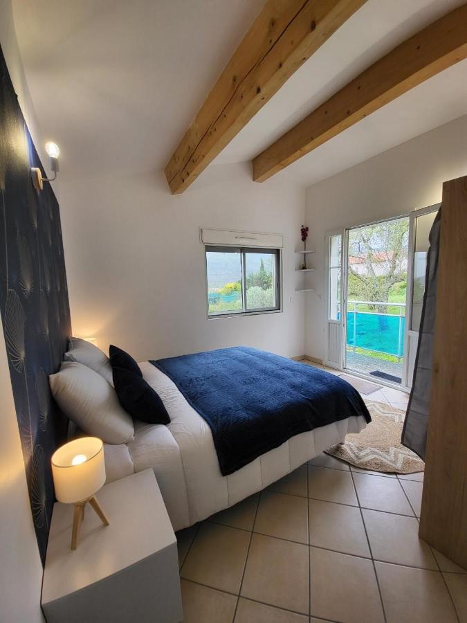 Nid Douillet - Les Fargettes - Superbe Vue - Charmante Petite Maison Avec Jardin - 2 Pieces A Privas Zewnętrze zdjęcie